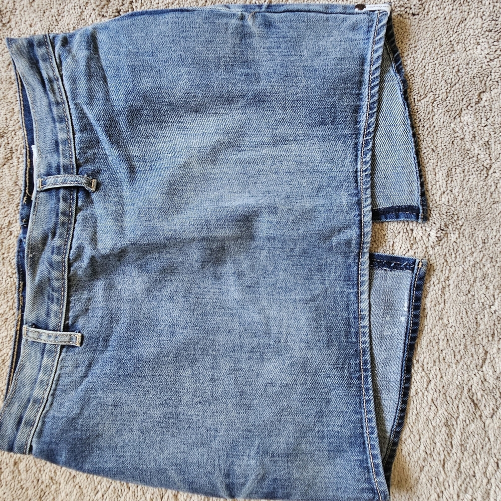 Stylish Blue Denim Skirt